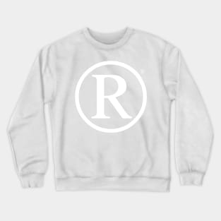 Trademarked and Registered Crewneck Sweatshirt